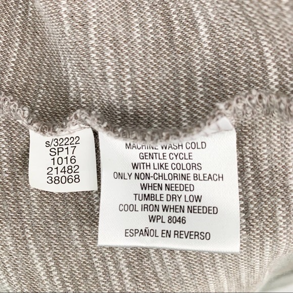 Tasso Elba Sun Protect Short Sleeve Top M - Picture 4 of 5